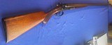 Antique 1889 REMINGTON GRADE 2 HAMMER SxS SHOTGUN 1893 FINE PLUS - 5 of 16