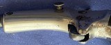 Antique STEVENS SINGLE SHOT TIP-UP .22 POCKET DERINGER - 10 of 10