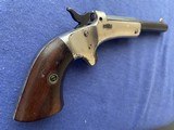 Antique STEVENS SINGLE SHOT TIP-UP .22 POCKET DERINGER - 3 of 10