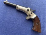 Antique STEVENS SINGLE SHOT TIP-UP .22 POCKET DERINGER - 2 of 10