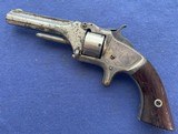 ANTIQUE MODEL No.1 S&W 2nd ISSUE .22 SHORT CIVIL WAR REVOLVER - 2 of 10