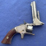 ANTIQUE MODEL No.1 S&W 2nd ISSUE .22 SHORT CIVIL WAR REVOLVER - 4 of 10