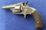 Antique .32 S&W SMITH & WESSON MODEL 1 1/2 SINGLE ACTION TOP BREAK REVOLVER - 3 of 12