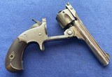 Antique .32 S&W SMITH & WESSON MODEL 1 1/2 SINGLE ACTION TOP BREAK REVOLVER - 10 of 12
