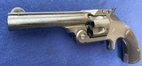 Antique .32 S&W SMITH & WESSON MODEL 1 1/2 SINGLE ACTION TOP BREAK REVOLVER - 4 of 12