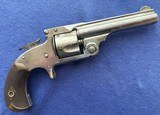 Antique .32 S&W SMITH & WESSON MODEL 1 1/2 SINGLE ACTION TOP BREAK REVOLVER - 7 of 12