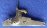 Antique DATED 1853 SPRINGFIELD MUSKET LOCK NICE