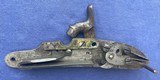 Antique 1816 EARLY PRODUCTION M.T. WICKHAM MUSKET LOCK PERCUSSION CONVERTED - 3 of 4