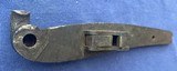 Antique Wm. JENKS / N.P. ADAMS "MULE EAR" RIFLE LOCK PARTS - 5 of 7
