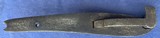 Antique Wm. JENKS / N.P. ADAMS "MULE EAR" RIFLE LOCK PARTS - 1 of 7