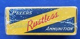 Vintage PETERS .38 SPECIAL AMMO CRISP CLEAN FULL BOX 50 - 2 of 6