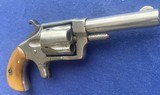 Antique 1871 HOPKINS ALLEN BLUE JACKET No. 2 IVORY GRIPS .32 RF LIKE COLT NEW LINE - 4 of 13