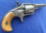 Antique 1871 HOPKINS ALLEN BLUE JACKET No. 2 IVORY GRIPS .32 RF LIKE COLT NEW LINE - 5 of 13