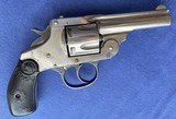 Antique IVER
JOHNSON .38 S&W TOP BREAK SINGLE & DOUBLE ACTION REVOLVER 5 SHOT - 4 of 8