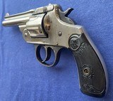 Antique IVER
JOHNSON .38 S&W TOP BREAK SINGLE & DOUBLE ACTION REVOLVER 5 SHOT - 2 of 8