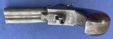 Antique 1850s ERA MOST UNUSUAL DOUBLE BARRELSxS DERINGER PISTOL - 9 of 12