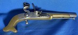 Antique JOHN WATERS 1770-1785 SCOTTISH REVOLUTIONARY WAR FLINTLOCK PISTOL