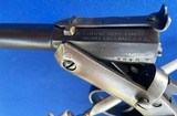 Antique STEVENS No. 35 OFFHAND .22 SINGLE SHOT PISTOL 8