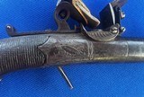 Antique 1820 ENGLISH FLINTLOCK DERRINGER, POCKET, MUFF PISTOL - 9 of 11