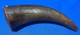 Antique 1850 ERA POWDER HORN CHEAP $50.00 - 3 of 4