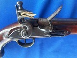 Antique 1780 ERA BRITISH FLINTLOCK .60 CAL. BELT PISTOL SEA SERVICE ? - 3 of 11