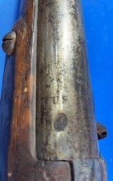 Antique 1798 R.C.LEONARD FLINTLOCK MUSKET ATTIC FOUND PERCUSSION CONVERSION - 16 of 17