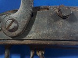 Antique 1798 R.C.LEONARD FLINTLOCK MUSKET ATTIC FOUND PERCUSSION CONVERSION - 9 of 17