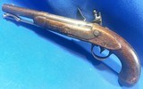 Antique 1836 ROBERT JOHNSON FLINTLOCK MILITARY PISTOL - 12 of 17