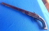 Antique 1700s FLINTLOCK to PERCUSSION PISTOL RESTORE, DISPLAY, PARTS
