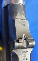 Antique 1869 U.S. SPRINGFIELD TRAPDOOR PISTOL EXPERIMENTAL RECREATION - 12 of 15