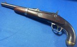 Antique 1869 U.S. SPRINGFIELD TRAPDOOR PISTOL EXPERIMENTAL RECREATION - 9 of 15