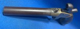 Antique 1870 MANHATTAN PERCUSSION HERO - NERO DERINGER MUFF PISTOL - 8 of 11