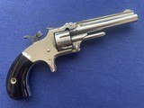 Antique 1870s S&W NUMBER 1 THIRD ISSUE .22 SHORT TIP-UP REVOLVER - 6 of 14