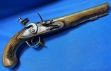 Antique 1780 T. KETLAND FLINTLOCK PISTOL BRASS BARREL LONDON - 1 of 11