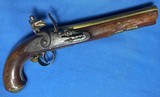 Antique 1812 ERA W. KETLAND & Co. BIRMINGHAM ENGLAND FLINTLOCK PISTOL - 2 of 13