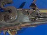 Antique EARLY 18th CENTURY "G. JONES" ENGLISH FLINTLOCK PISTOL SILVER MOUNTS - 6 of 17