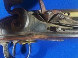 Antique EARLY 18th CENTURY "G. JONES" ENGLISH FLINTLOCK PISTOL SILVER MOUNTS - 8 of 17