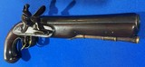 Antique ORIGINAL EARLY 18th CENTURY KETLAND & Co. FLINTLOCK BRASS BARREL PISTOL - 4 of 15