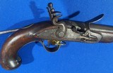 Antique ORIGINAL EARLY 18th CENTURY KETLAND & Co. FLINTLOCK BRASS BARREL PISTOL - 6 of 15