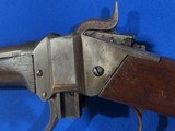 Antique 1859 SHARPS CIVIL WAR MILITARY TYPE .54 CALIBER PERCUSSION RIFLE - 8 of 19