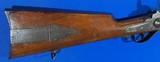Antique 1859 SHARPS CIVIL WAR MILITARY TYPE .54 CALIBER PERCUSSION RIFLE - 12 of 19
