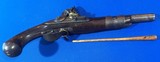 Antique ORIGINAL EARLY MARK 1816 SIMEON NORTH FLINTLOCK U.S. MILITARY PISTOL - 11 of 18