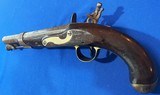 Antique 1790 W. KETLAND FLINTLOCK MILITARY PISTOL .69 CAL. IRON BARREL - 14 of 16
