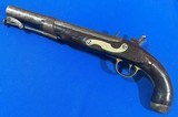 Antique 1790 W. KETLAND FLINTLOCK MILITARY PISTOL .69 CAL. IRON BARREL - 13 of 16