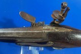 Antique 1790 W. KETLAND FLINTLOCK MILITARY PISTOL .69 CAL. IRON BARREL - 16 of 16