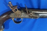 Antique 1790 W. KETLAND FLINTLOCK MILITARY PISTOL .69 CAL. IRON BARREL - 4 of 16