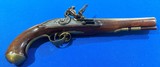 Antique ORIGINAL W. KETLAND & Co FLINTLOCK BRASS BARREL PISTOL - 17 of 17
