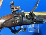 Antique ORIGINAL W. KETLAND & Co FLINTLOCK BRASS BARREL PISTOL - 5 of 17