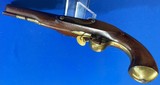 Antique ORIGINAL W. KETLAND & Co FLINTLOCK BRASS BARREL PISTOL - 9 of 17