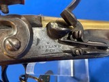 Antique ORIGINAL W. KETLAND & Co FLINTLOCK BRASS BARREL PISTOL - 10 of 17